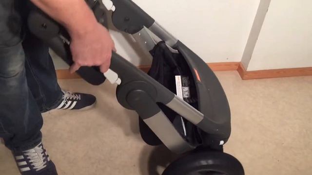 How To Fold The Stokke Trailz As Small As Possible