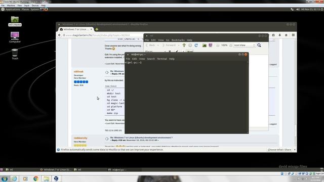 Compiling Magic Lantern Code on Ubuntu VM thought Windows 7 and Oracle VirtualBox смотреть онлайн