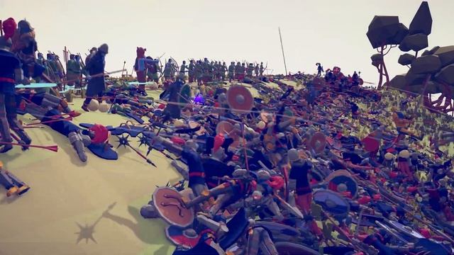 Battle of Hastings in TABS - Normandy VS England смотреть онлайн