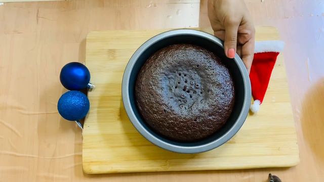 Almond cake // Eggless & Without Oven & beater#Christmas special-2 смотреть онлайн
