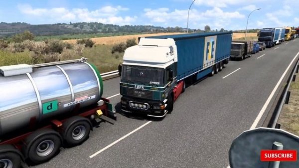 Euro Truck Simulator 2 1.45 | MAN F2000 | Pro Mod 2.62 | Madrid To Guarda | ETS 2 Mods