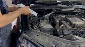 Mercedes GLS x166 техническое обслуживание: замена моторного масла, фильтров