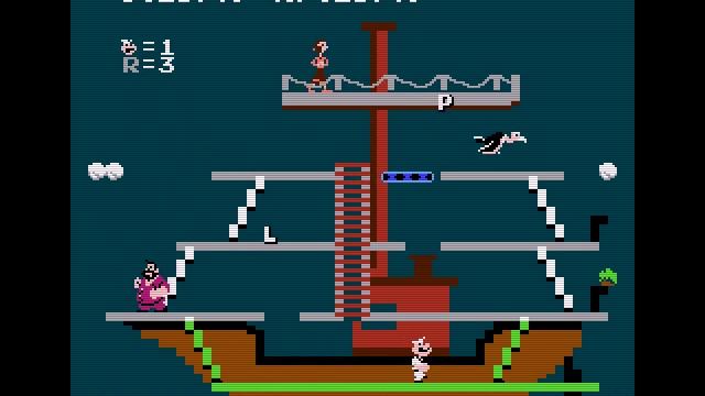 Nintendo Playthroughs 2. 1982 - Popeye смотреть онлайн