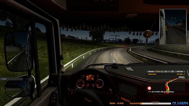 Euro Truck Simulator 2 - оффлайн версия смотреть онлайн
