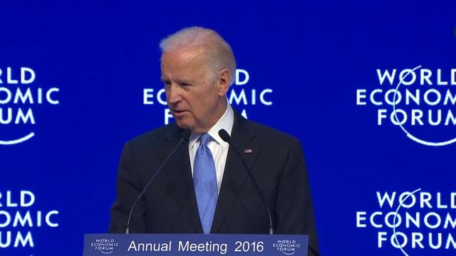 Davos 2016 - Remarks by Joe Biden, Vice President of the United States смотреть онлайн