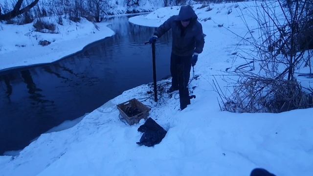 Нашёл новое место на Пехорке для рыбалки на поисковый магнит! смотреть онлайн