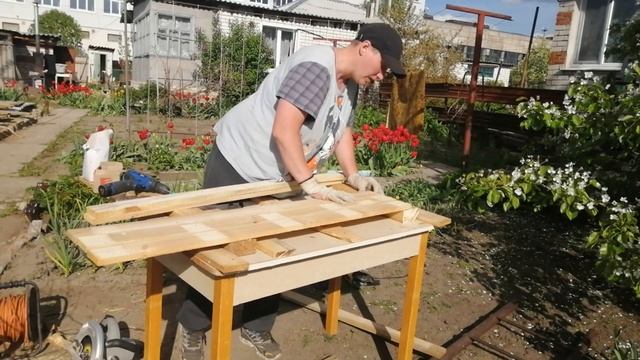 обустройство теплицы/ в каком же цвете ей быть??? смотреть онлайн