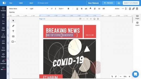 Design Your Own Newspaper | Flipsnack.com