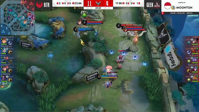 MPL ID SEASON 13 | GEAK FAM VS BEGETRON ALPHA GAME 1 смотреть онлайн