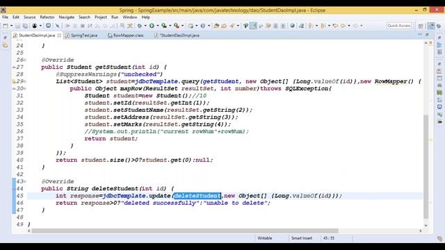 Spring NamedParameterJdbcTemplate by Suresh смотреть онлайн