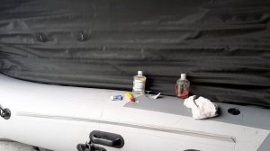 Как найти  прокол в лодке ПВХ, и чем заклеить.