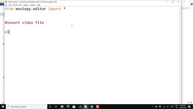 Converting Video To GIF in Python смотреть онлайн