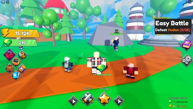 Стал мастером аниме мечей в роблоксе! Anime Swords Simulator! смотреть онлайн