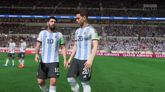 FIFA 23 Аргентина-Португалия Финал Чемпионат Мира Катар 2022 PS5 смотреть онлайн