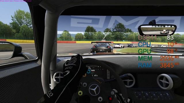 GeForce GTX 1050 ti -- AMD Ryzen 5 2600 -- Assetto Corsa FPS Test смотреть онлайн