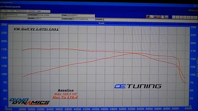 MK6 GTi 2.0TSi - Tune Dyno Tested смотреть онлайн