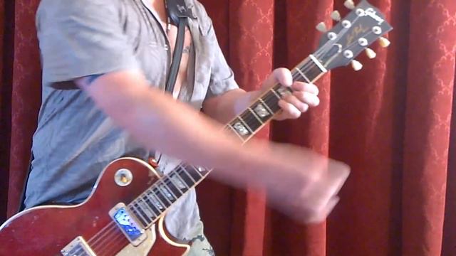 "The Tubes" Guitar Play-along - WHITE PUNKS ON DOPE - Gibson Les Paul Deluxe & Roland JC-120, смотреть онлайн