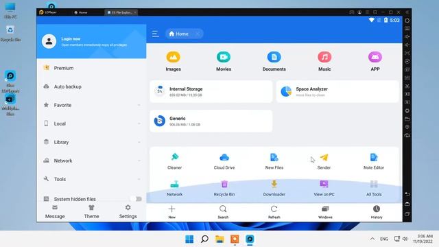 Blue LDPlayer 4  Android Emulator Ldplayer4