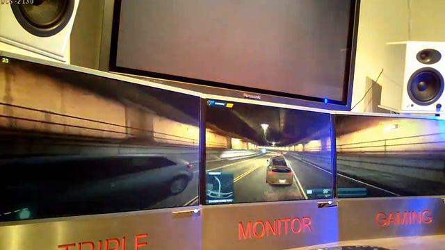 NFS Most Wanted on Triple Monitor 5760x1080 смотреть онлайн