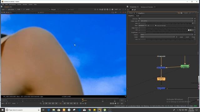 Nuke: Basic Sky Replacement Tutorial using keyer node || [HINDI] || Nuke tutorial || Chapter 28 смотреть онлайн