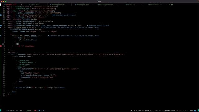 Design And Build A Live Floating Chat App #9 - App Dark Theme смотреть онлайн