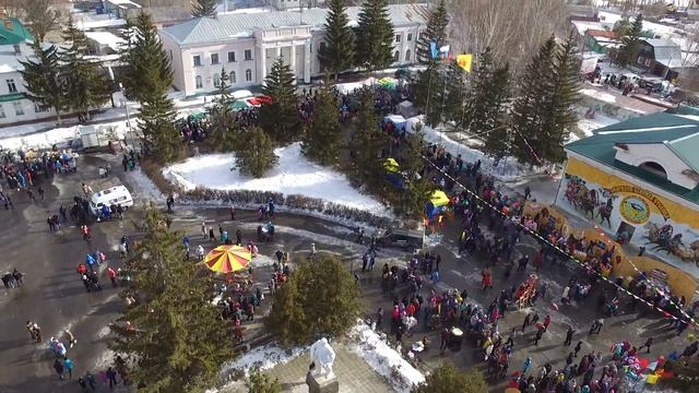 Масленица в Сенгилее - блинной столице Поволжья 2 смотреть онлайн