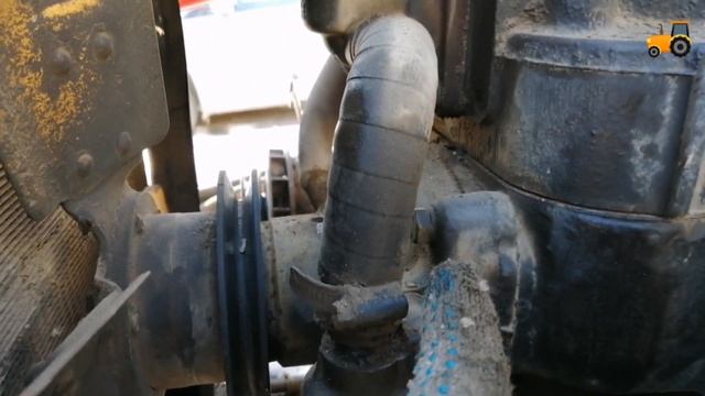 Помпа мтз 82, 2012 год.Первая замена водяного насоса. Состояние за 7 лет