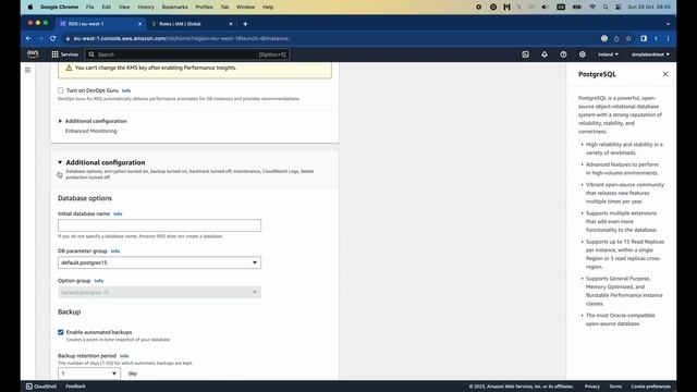 [Backend #71] Grant AWS EKS cluster access to Postgres and Redis using security group смотреть онлайн