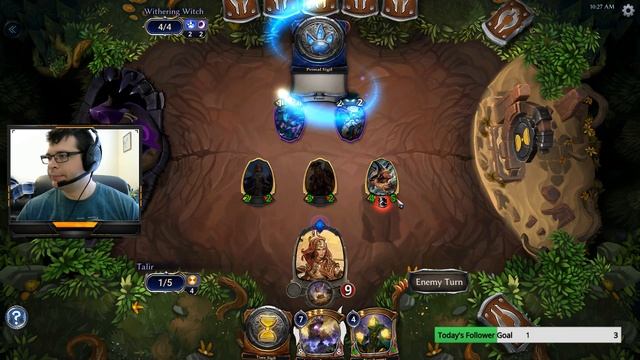 Eternal Card Game - Tutorial 3-1 Withering Witch Playthrough смотреть онлайн