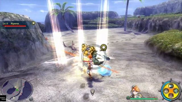 Ys VIII: Lacrimosa of Dana Combo Video смотреть онлайн