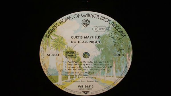 CURTIS MAYFIELD - party, party