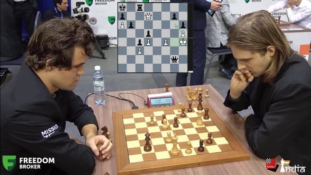 The Most Exciting Game Of Magnus Carlsen's Chess Career | Carlsen Vs Rapport | Commentary By Sagar