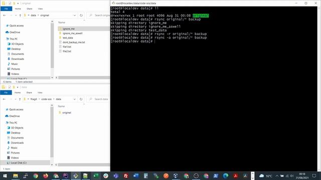 Linux Exclude Files and Directories in Rsync смотреть онлайн