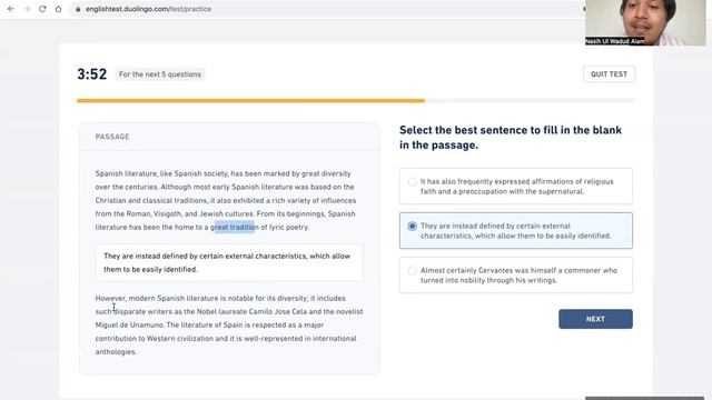 duolingo English test full, 11th video, scored 135-145, Oct 26, 23. answers covered. watch it full. смотреть онлайн