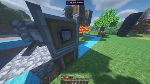 Minecraft Create Mod Tutorial - Automated Ore Processing System Ep 5