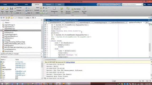 How to Implement Two Way Named Pipe Server (Matlab) and Client (C++) смотреть онлайн