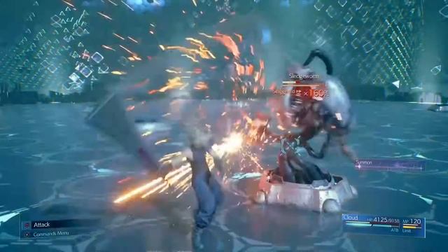 Final Fantasy VII Remake Shinra Simulator Cloud vs 3-C SOLDIER Candidates - Hard Difficulty смотреть онлайн