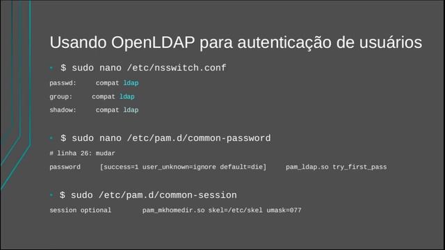 Introdução ao LDAP смотреть онлайн