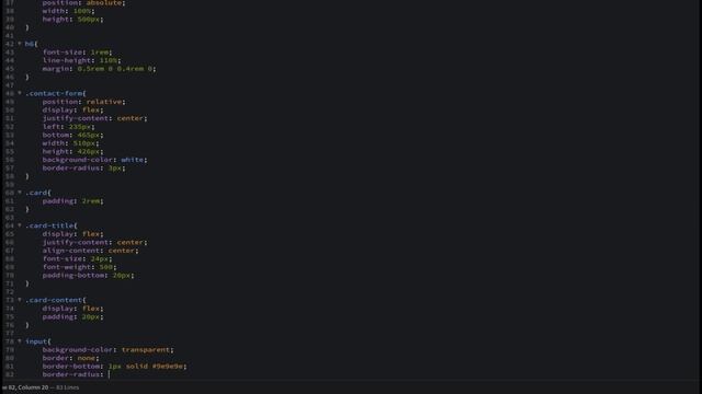Contact Page with Footer & AOS Animation | HTML, CSS, JS, AOS Animation смотреть онлайн