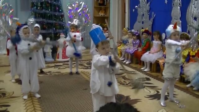 Стихи и танец Снеговиков смотреть онлайн