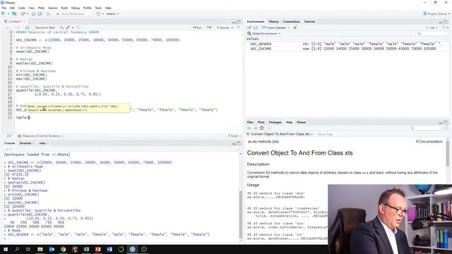 Data Science in R: Arithmetic Mean, Median, Min, Max, Quantile & Mode (english) смотреть онлайн