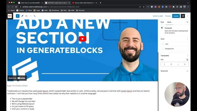How to Embed a YouTube Video in a Blog Post in WordPress смотреть онлайн