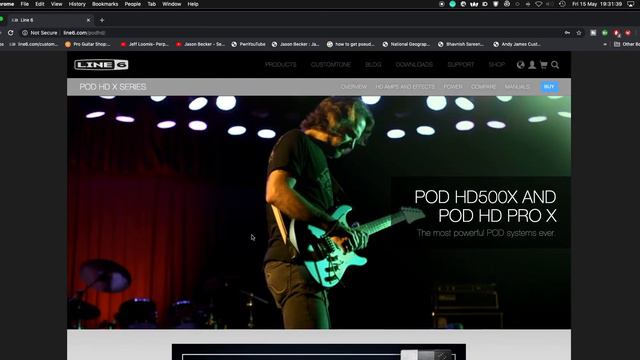 Line 6 Pod HD500X смотреть онлайн