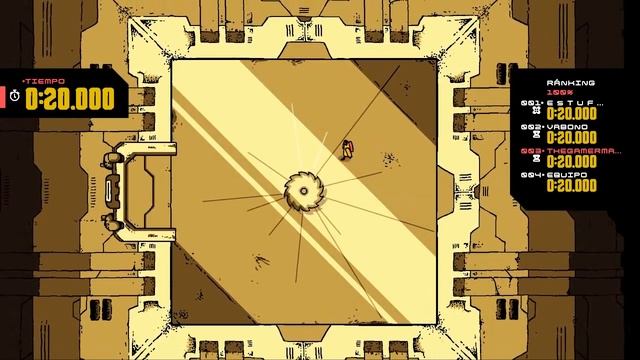 ¡UN JUEGO CON ESTILO ARCADE QUE PONE A PRUEBA TUS REFLEJOS, INGENIO Y SANGRE FRÍA! - Disc Room смотреть онлайн