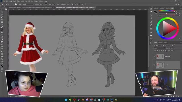 Казуальная стилизация персонажа (winter ver.). Часть 2. Фидбэк ваших работ смотреть онлайн