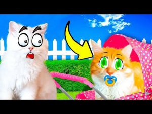 Стали НЯНЯМИ для ЗЛОГО КОТА на 24 часа. ЖЕСТКИЕ ПРАНКИ!!!