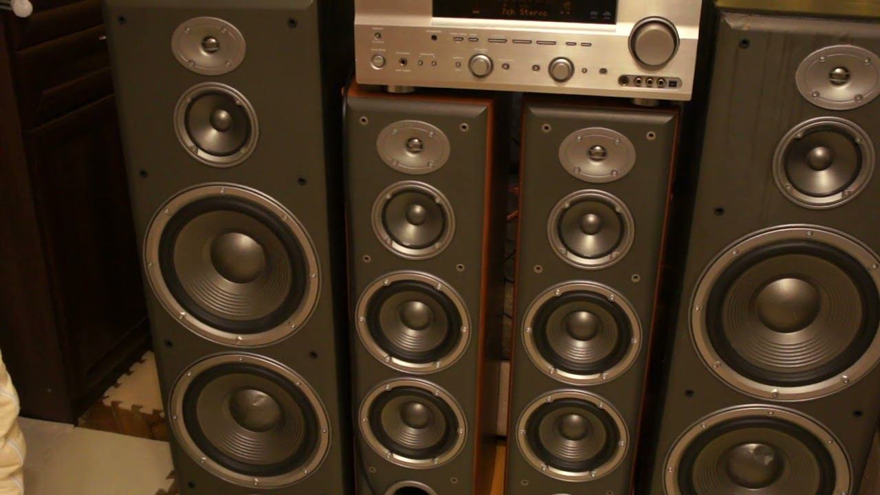 JBL Northridge E100 и E80 с Yamaha RX-V659 смотреть онлайн