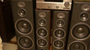 JBL Northridge E100 и E80 с Yamaha RX-V659