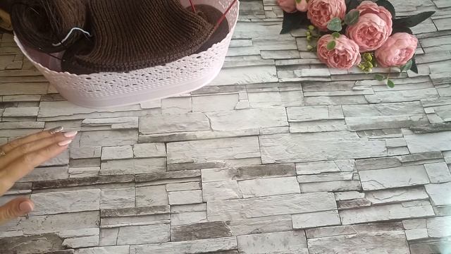 Джемпер доче готов. Новый процесс. Мое отношение к акрилу. Как я все успеваю?