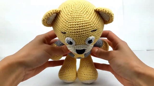 Мишка крючком. Crochet bear смотреть онлайн
